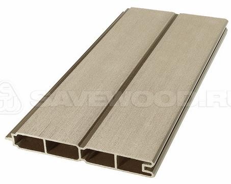 Заборный профиль из ДПК Savewood SW Agger матовый тик купить в Самаре