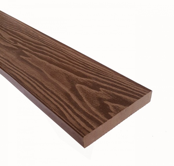 Террасная доска из ДПК Terrapol Смарт 3D Полнотелая без паза Орех Милано купить в Самаре