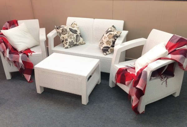 Комплект Yalta Terrace Set белый купить в Самаре