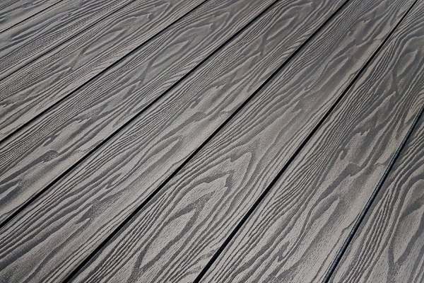 Террасная доска из ДПК Terrapol Смарт 3D Полнотелая без паза Черное дерево купить в Самаре