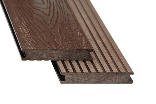 Террасная доска из ДПК ECODECKING Premium Коричневый купить в Самаре