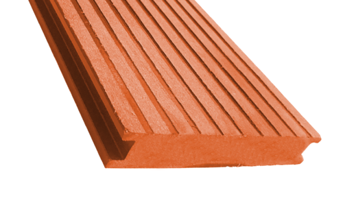 Террасная доска из ДПК ECODECKING Premium Терракот купить в Самаре