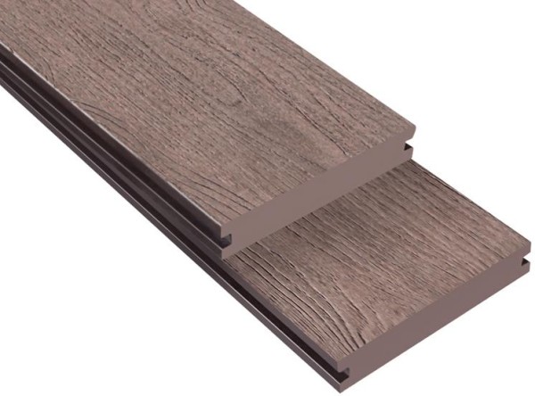 Террасная доска ДПК Outdoor 3D полнотелая NEVADA/CALIFORNIA BROWN коричневая микс купить в Самаре