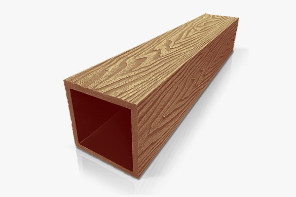 Столб ДПК Deckart 100×100 Орех купить в Самаре