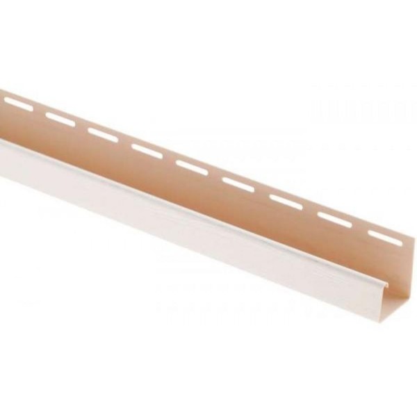 J-профиль Люкс Крашенный, T-15, ВН, Белый купить в Самаре