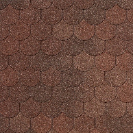 Гибкая черепица Tegola ASSISI terracotta 420 купить в Самаре