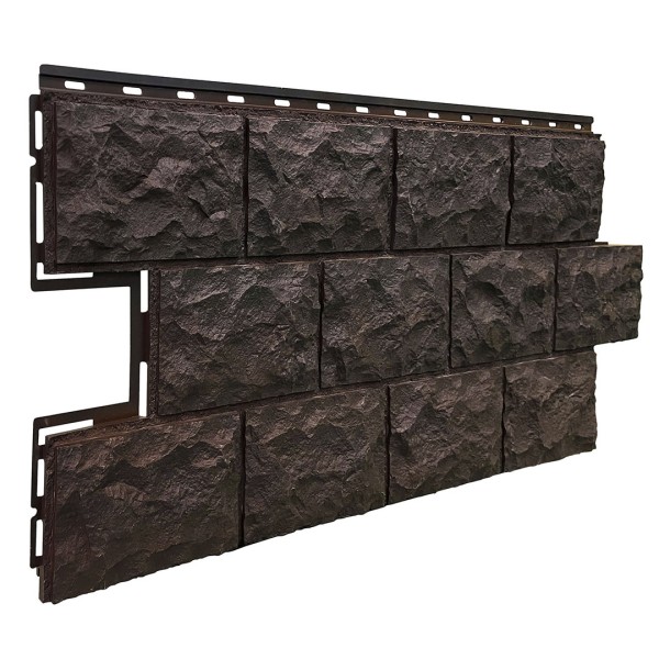 Фасайдинг Серия «Доломит» Тёмно Коричневый купить в Самаре