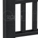Комплект крышка/юбка для столба SEQUOIA BLACK купить в Самаре