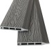 Заборная панель шип-паз EasyDecking Wood-Х 146х20 Серый купить в Самаре