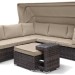 Диван-Трансформер AFINA плетеный из иск. ротанга AFM-320B Brown купить в Самаре
