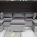 Диван-Трансформер AFINA плетеный из иск. ротанга AFM-320G Grey купить в Самаре