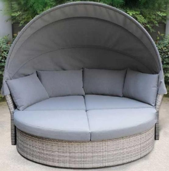 Диван-Трансформер AFINA плетеный из иск. ротанга AFM-325G Grey купить в Самаре
