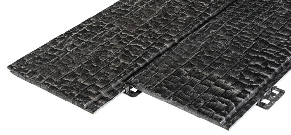 Фиброцементные панели FCSPRO Decor Wood Click Угольное купить в Самаре