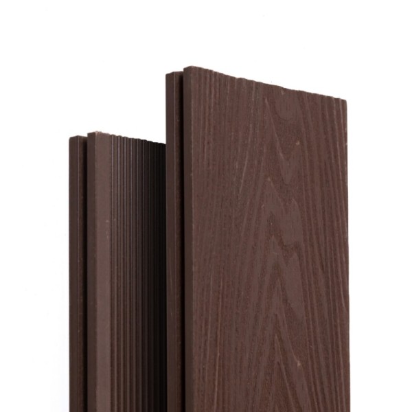 Террасная доска Ecodecking Экстра 3D полнотелая Венге купить в Самаре