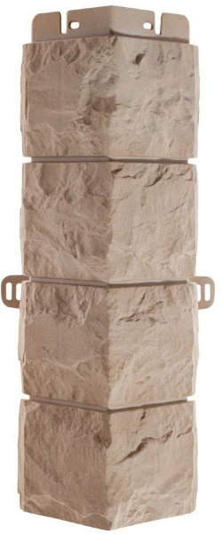 Фасадная панель Наружный угол фагот (талдомский), 0,45 х 0,13м (н) купить в Самаре