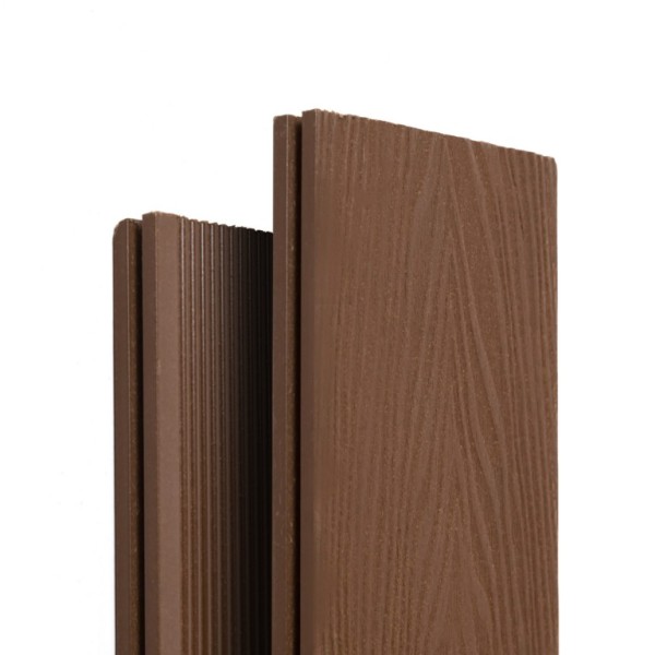 Террасная доска Ecodecking Экстра 3D полнотелая Шоколад купить в Самаре