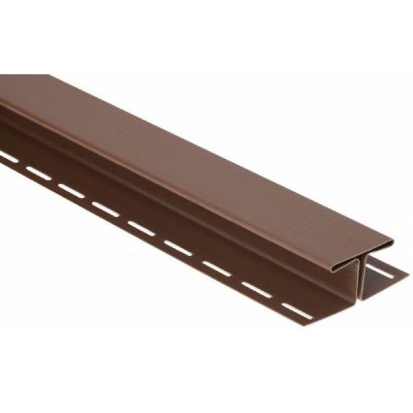 Н-профиль Люкс Крашенный, T-18, ВН, Тёмный Орех купить в Самаре
