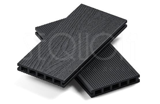 Доска террасная ДПК 3D SEQUOIA Evolution WOOD BLACK купить в Самаре
