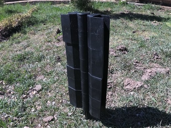 Угловой элемент поворотный, пластиковый от 60° до 300° для доски 300х30 мм из ДПК чёрный Holzhof купить в Самаре