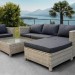 Комплект мебели AFINA плетеной из иск. ротанга YR821G Grey/Grey купить в Самаре