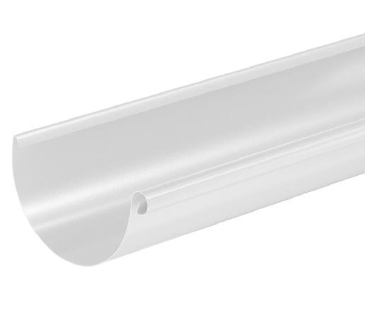 Водосток Aquasistem, система 125x90 - Водосточный желоб 3.00м RAL 9003 Белый купить в Самаре