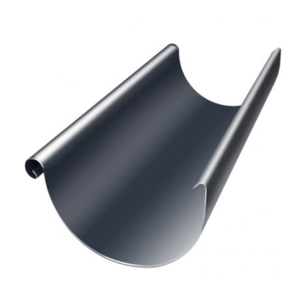 Водосток Grand Line 150x100 – Полукруглый желоб 3 метра RAL 7024 купить в Самаре