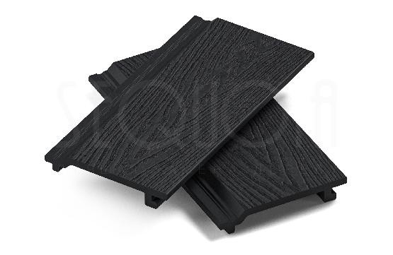 Доска фасадная ДПК 3D SEQUOIA Evolution WOOD BLACK купить в Самаре
