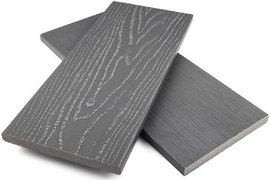 Заборная доска ДПК полнотелая NanoWood Серый купить в Самаре