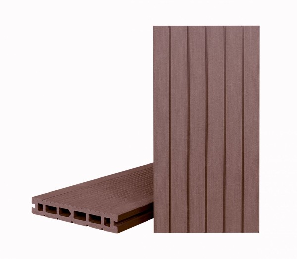 Террасная доска Классик Орех Милано (пустотелая с пазом) купить в Самаре