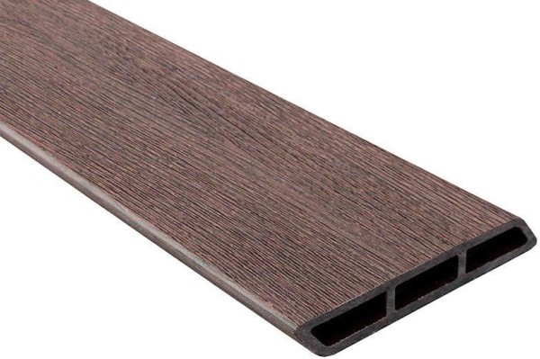 Доска Ромбус 3D ДПК Outdoor STORM BROWN коричневая микс купить в Самаре