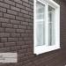Фасадная панель Ю-Пласт Стоун Хаус Кирпич Коричневый купить в Самаре