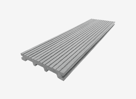 Террасная доска из ДПК RusDecking Unodeck Titanio - Серый купить в Самаре