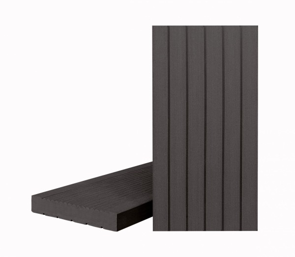 Террасная доска Классик Чёрное дерево (полнотелая без паза) Под заказ купить в Самаре