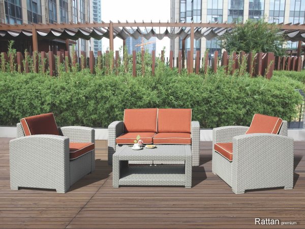 Уличные диваны и кресла коллекции Rattan Premium 4 купить в Самаре