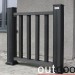 Ограждение из ДПК Outdoor Классик 3D STORM чёрный купить в Самаре