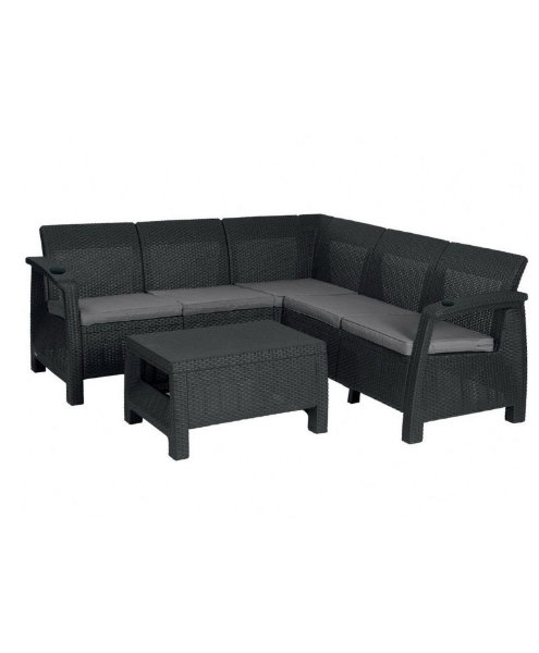 Угловой диван  Yalta Corner Set (столик в комплект не входит) купить в Самаре