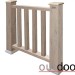 Ограждение из ДПК Outdoor Классик 3D STORM серый микс купить в Самаре