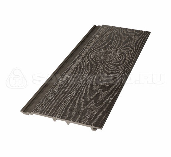 Сайдинг из дпк savewood sw-cedrus тангенциальный распил темно-коричневый купить в Самаре