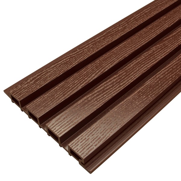 Фасадная доска из ДПК Faynag Wood Рейка Шоколад купить в Самаре