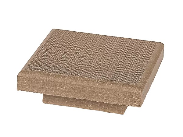 Крышка ДПК для столба 100x100 Орех купить в Самаре