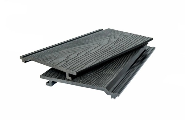 Фасадная доска 3D WOOD BRUSHING, чёрный купить в Самаре