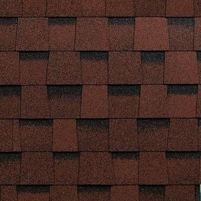 Двухслойная ламинированная черепица Shinglas, серия Фазенда – Красный купить в Самаре