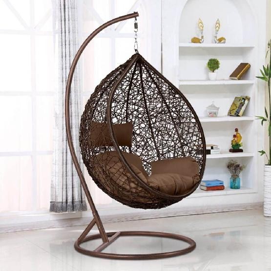 Кресло Подвесное из искусственного ротанга AFM-168A-XL Brown купить в Самаре