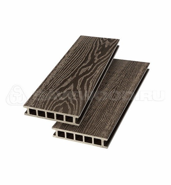 Террасная доска из ДПК SW-Fagus «SaveWood» темно-коричневый купить в Самаре
