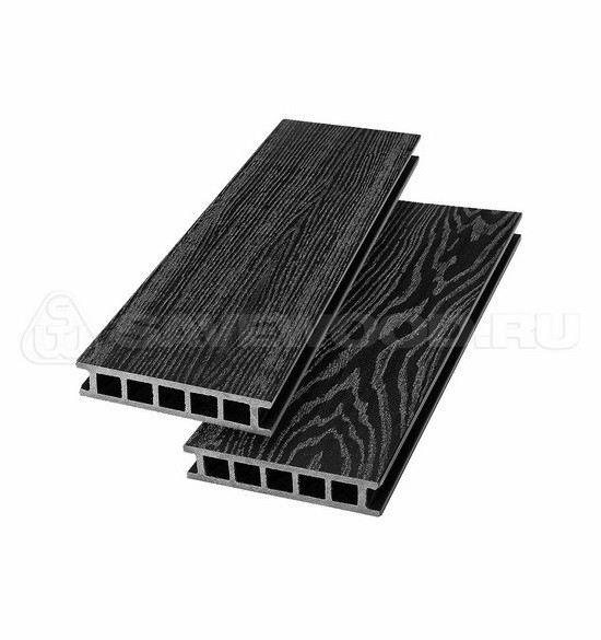 Террасная доска из ДПК SW-Fagus «SaveWood» черный купить в Самаре