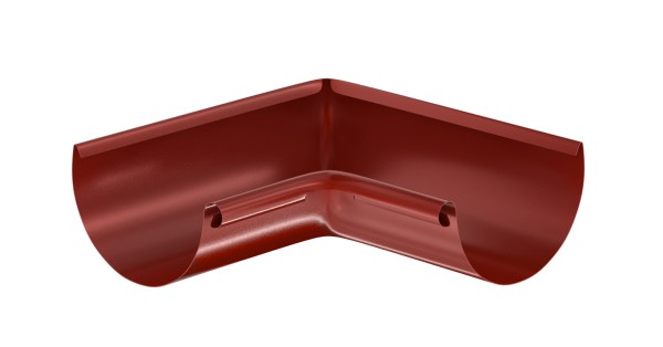 Водосток Aquasistem, система 150x100 - Угол желоба, внутренний 90° RR 29 Бургундский купить в Самаре