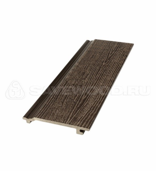 Сайдинг из дпк savewood sw-sorbus радиальный распил темно-коричневый купить в Самаре