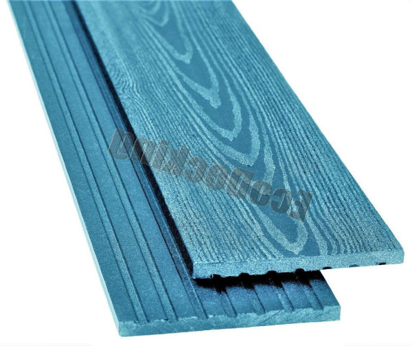 Заборная доска   из ДПК ECODECKING Лазурь купить в Самаре