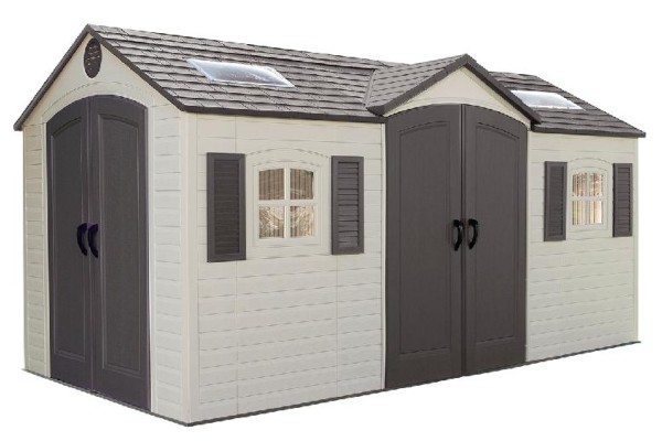 Сарай пластиковый LifeTime 15x8 DD купить в Самаре