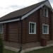 Сайдинг "blockhouse" под бревно, Акриловый Премиум ВН-01, орех тёмный купить в Самаре